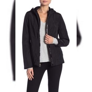 Michael Kors Black Plush Lined Performance Jacket